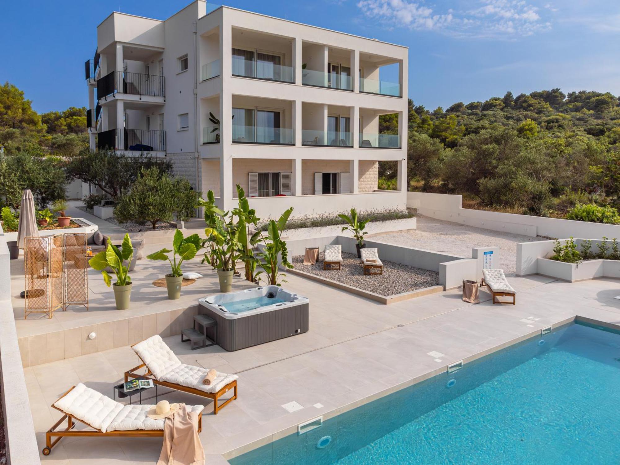 Villa Del Sogno Трогир Экстерьер фото